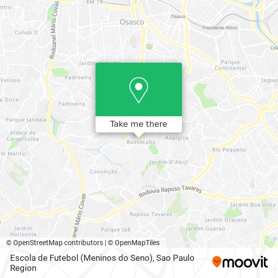 Escola de Futebol (Meninos do Seno) map