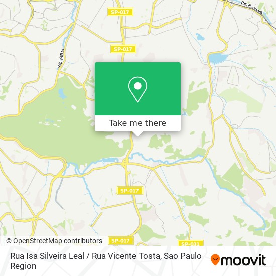 Mapa Rua Isa Silveira Leal / Rua Vicente Tosta