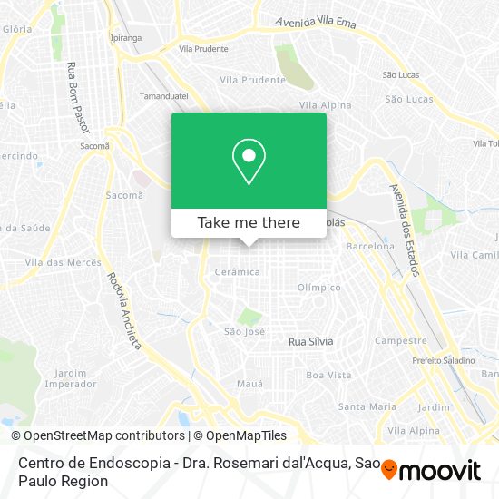 Centro de Endoscopia - Dra. Rosemari dal'Acqua map