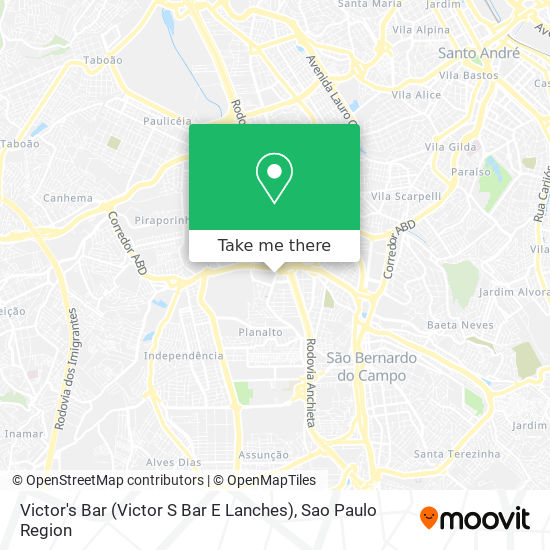 Victor's Bar (Victor S Bar E Lanches) map