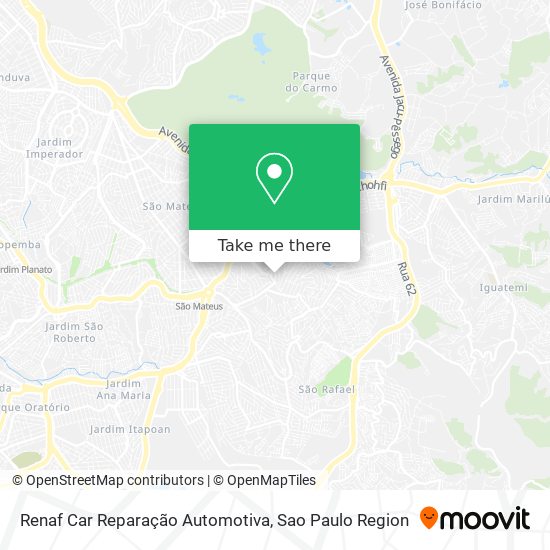 Renaf Car Reparação Automotiva map