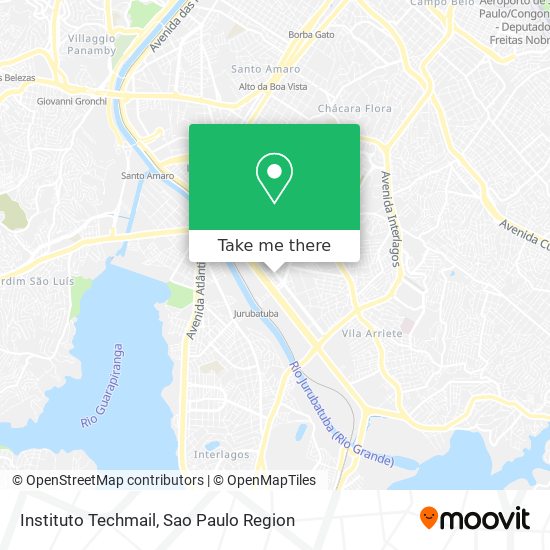 Instituto Techmail map