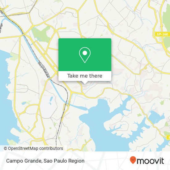 Campo Grande map