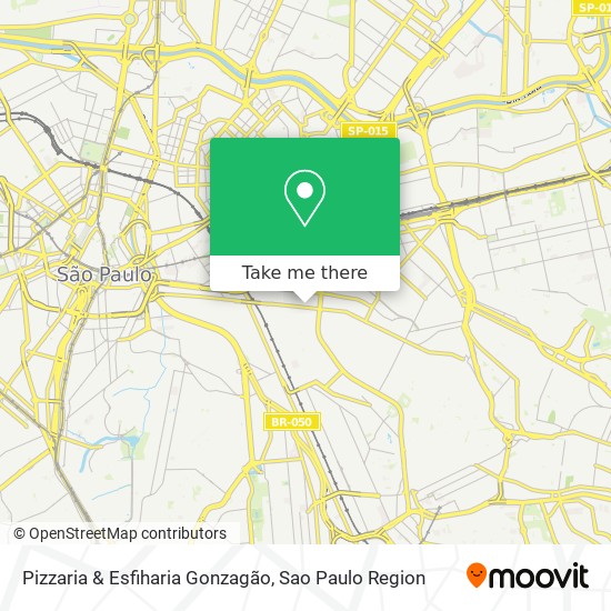 Pizzaria & Esfiharia Gonzagão map