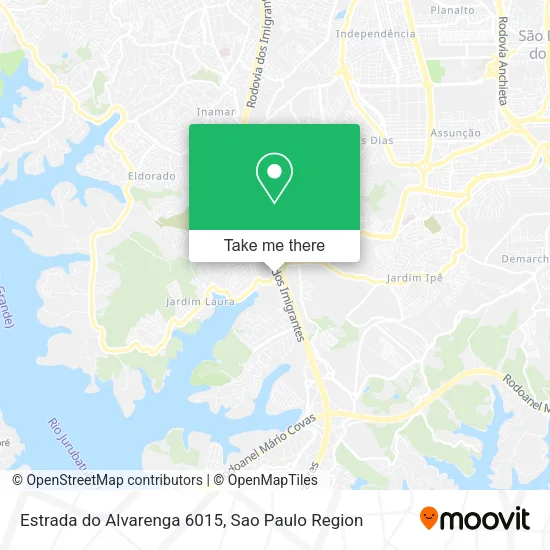 Estrada do Alvarenga 6015 map