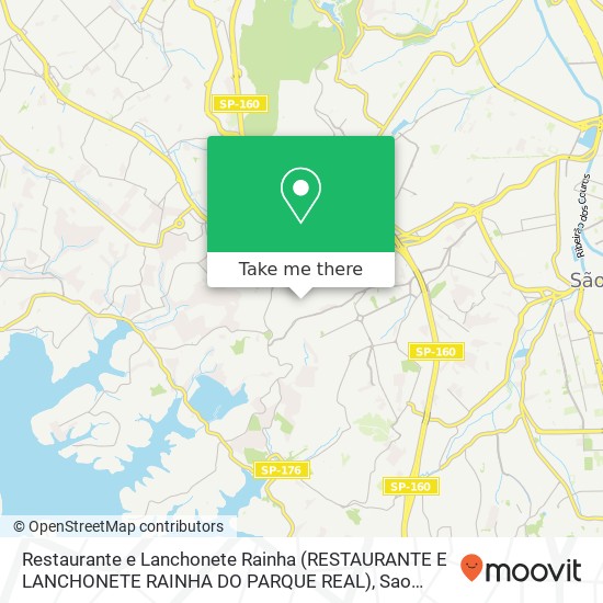 Restaurante e Lanchonete Rainha (RESTAURANTE E LANCHONETE RAINHA DO PARQUE REAL) map