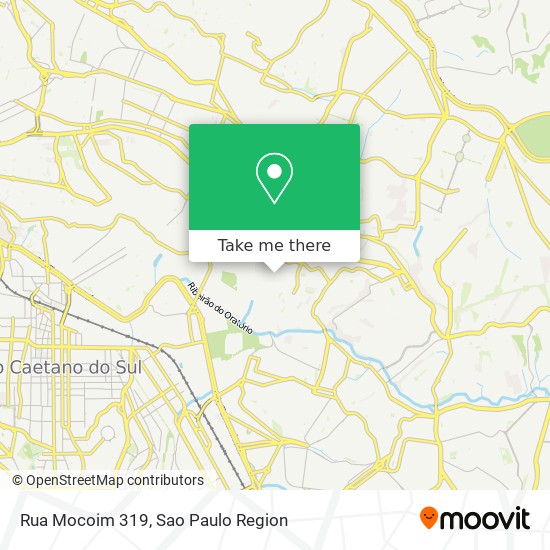 Mapa Rua Mocoim 319