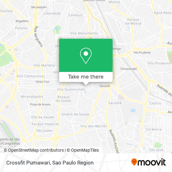 Crossfit Pumawari map