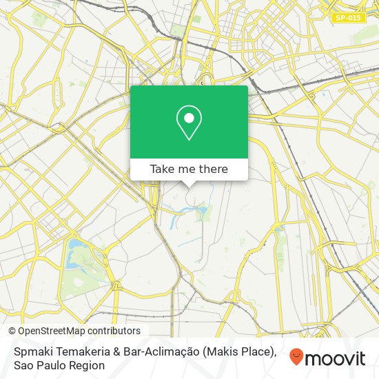 Spmaki Temakeria & Bar-Aclimação (Makis Place) map