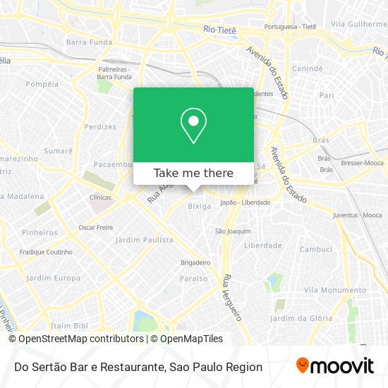 Do Sertão Bar e Restaurante map