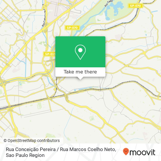 Rua Conceição Pereira / Rua Marcos Coelho Neto map