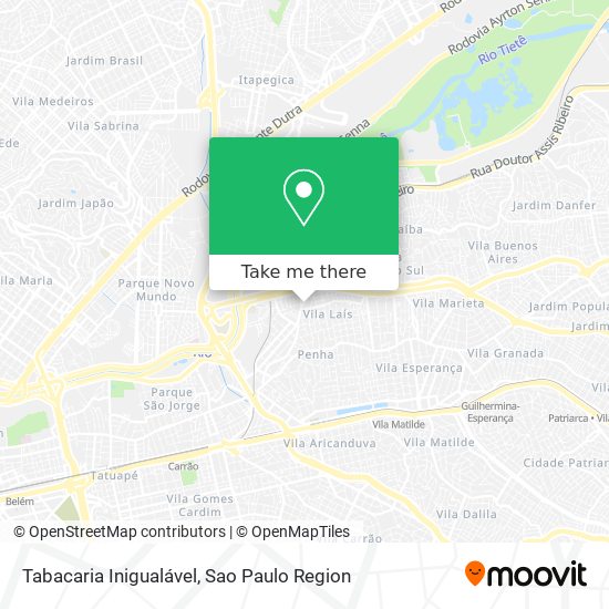 Tabacaria Inigualável map