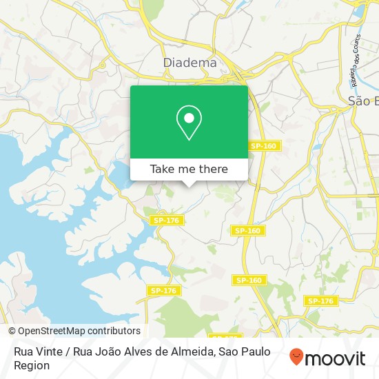 Rua Vinte / Rua João Alves de Almeida map