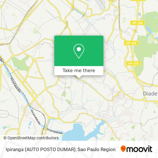 Ipiranga (AUTO POSTO DUMAR) map