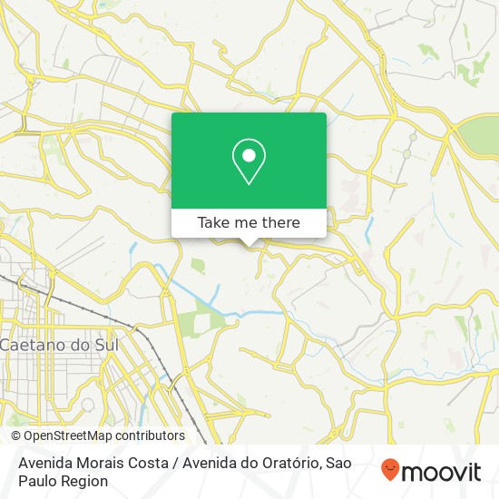 Avenida Morais Costa / Avenida do Oratório map