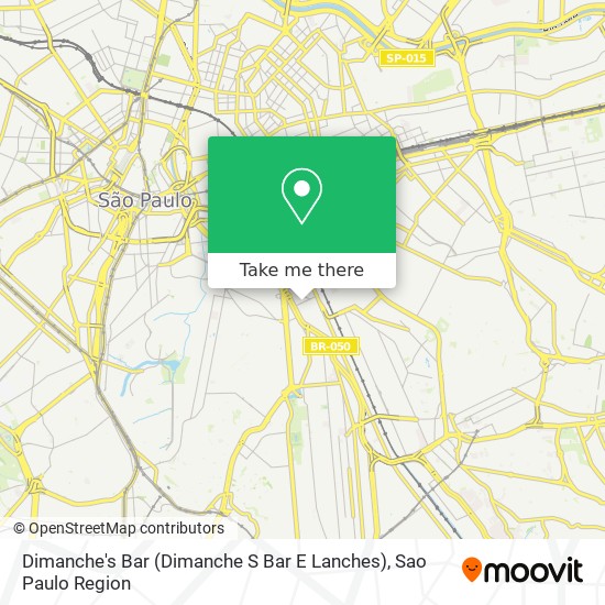 Mapa Dimanche's Bar (Dimanche S Bar E Lanches)