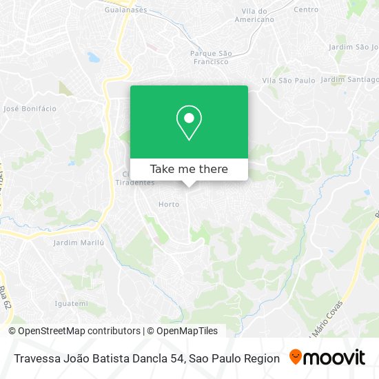 Travessa João Batista Dancla 54 map