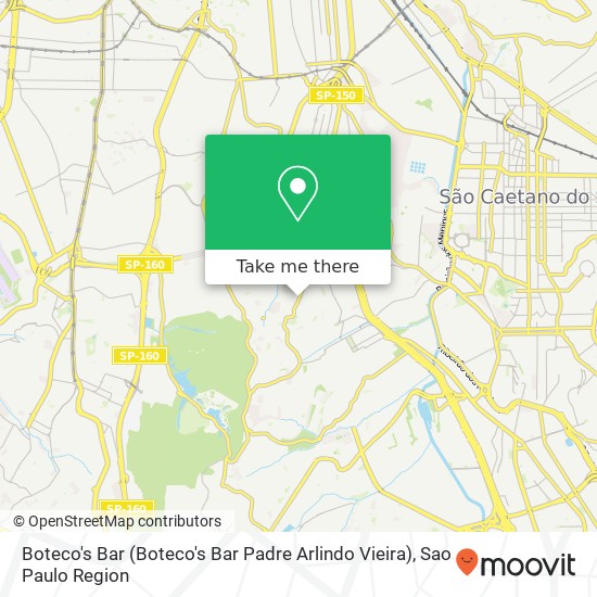 Boteco's Bar (Boteco's Bar Padre Arlindo Vieira) map
