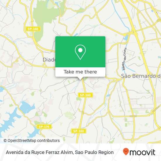 Avenida da Ruyce Ferraz Alvim map