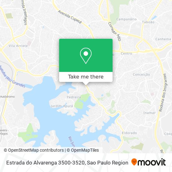 Estrada do Alvarenga 3500-3520 map