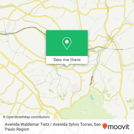 Avenida Waldemar Tietz / Avenida Sylvio Torres map