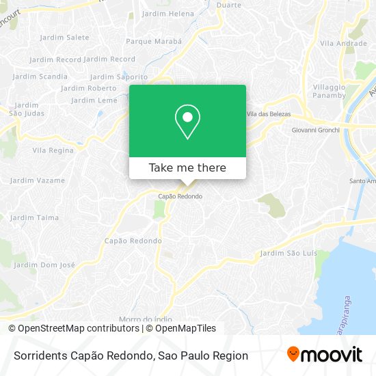 Sorridents Capão Redondo map
