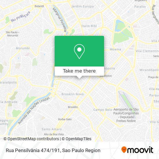 Rua Pensilvânia 474/191 map