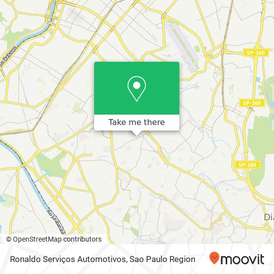 Mapa Ronaldo Serviços Automotivos