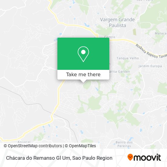 Chácara do Remanso Gl Um map