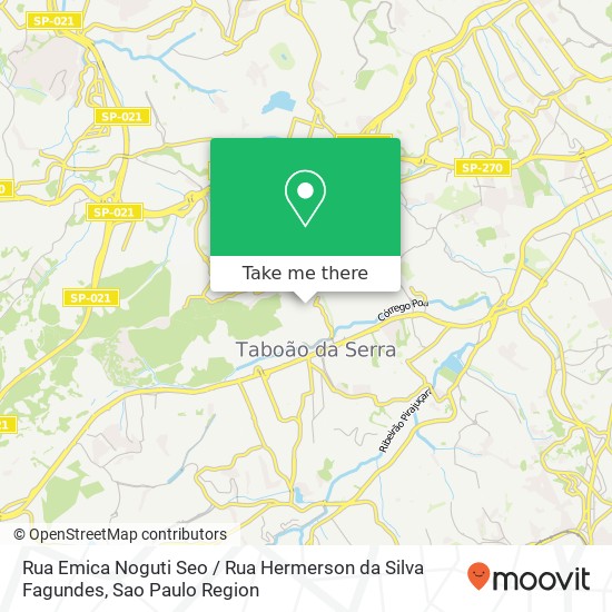 Rua Emica Noguti Seo / Rua Hermerson da Silva Fagundes map