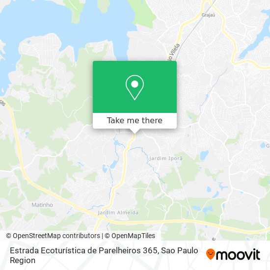 Estrada Ecoturística de Parelheiros 365 map
