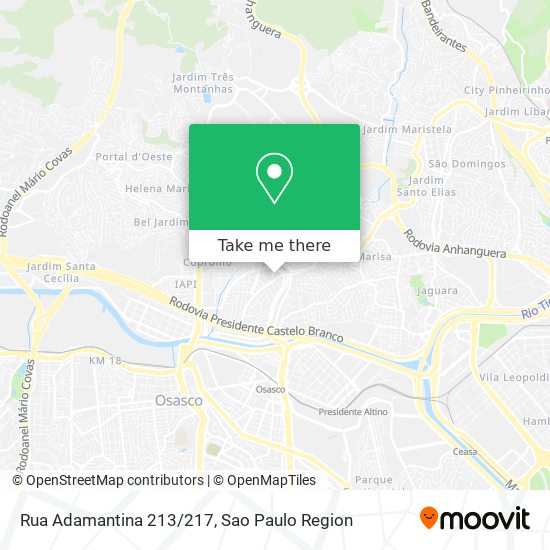 Rua Adamantina 213/217 map