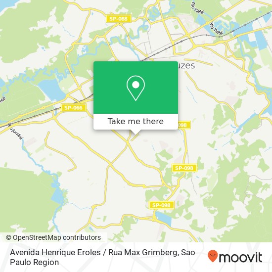 Mapa Avenida Henrique Eroles / Rua Max Grimberg