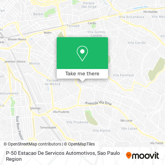 P-50 Estacao De Servicos Automotivos map