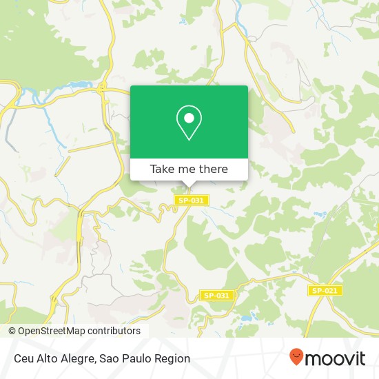 Mapa Ceu Alto Alegre