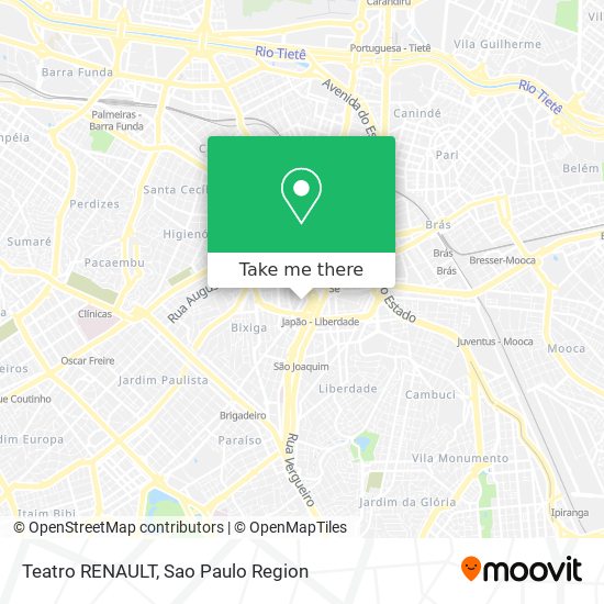 Teatro RENAULT map