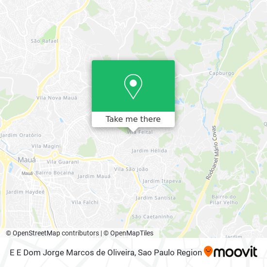 E E Dom Jorge Marcos de Oliveira map