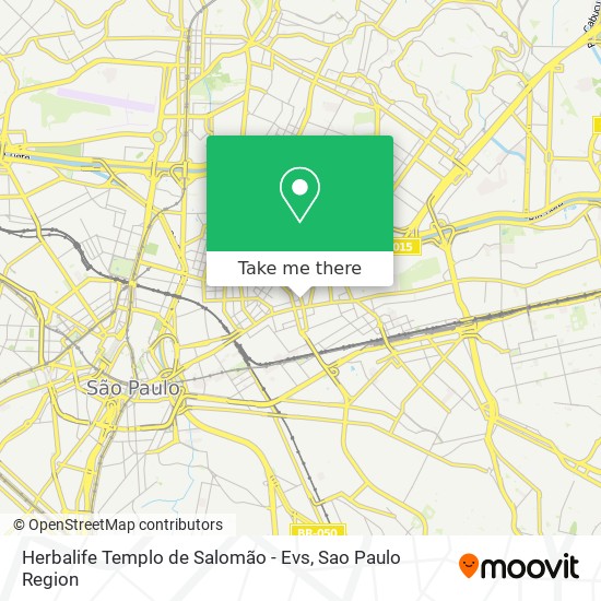 Mapa Herbalife Templo de Salomão - Evs