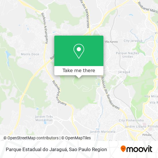 Parque Estadual do Jaraguá map