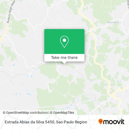 Mapa Estrada Abias da Silva 5450