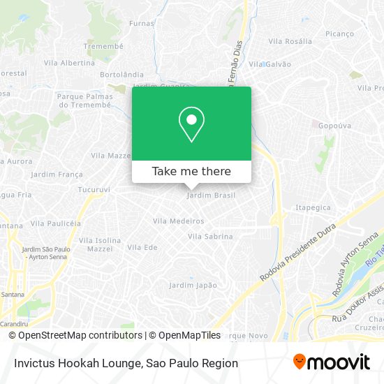 Invictus Hookah Lounge map