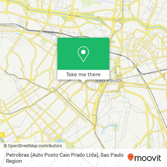 Petrobras (Auto Posto Caio Prado Ltda) map