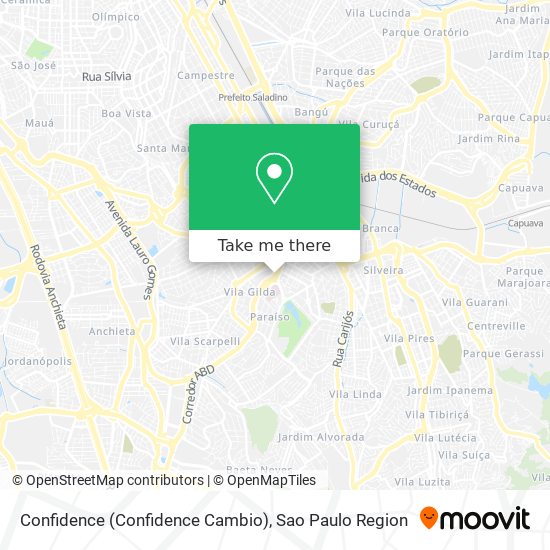 Mapa Confidence (Confidence Cambio)