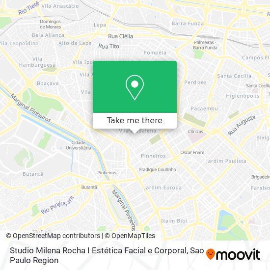 Studio Milena Rocha I Estética Facial e Corporal map