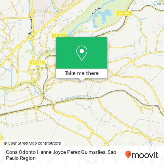 Cons Odonto Hanne Joyce Perez Guimarães map