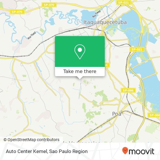 Auto Center Kemel map