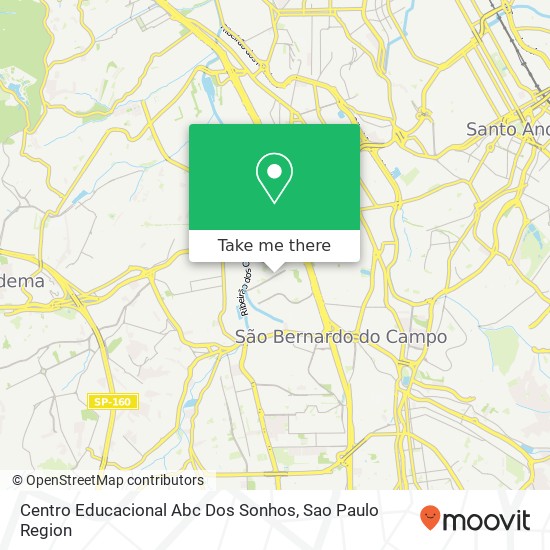 Centro Educacional Abc Dos Sonhos map