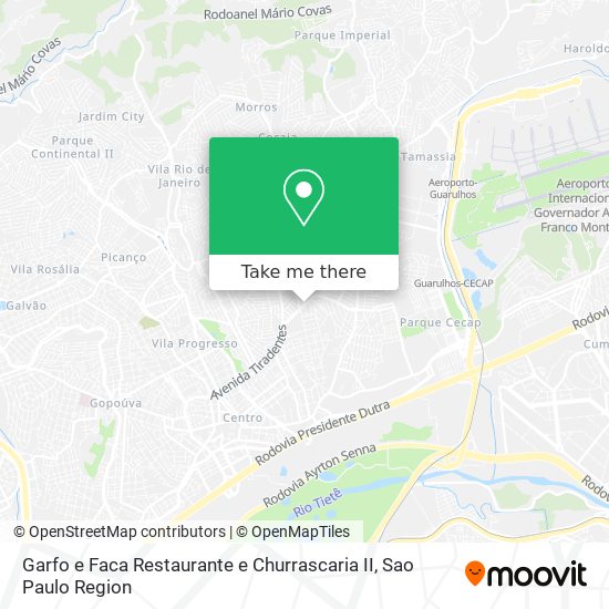Garfo e Faca Restaurante e Churrascaria II map