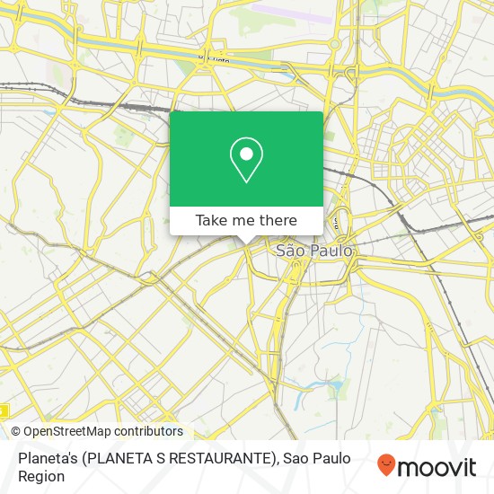 Planeta's (PLANETA S RESTAURANTE) map