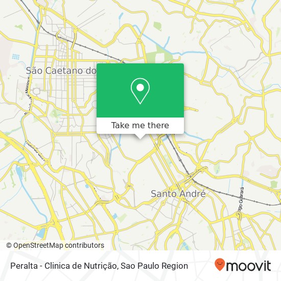 Peralta - Clinica de Nutrição map